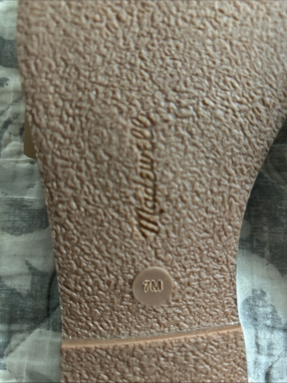 Madewell Cognac Brown Leather Slide Sandals NWOT - Picture 3 of 4